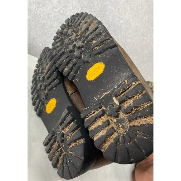 FILED & STREAM Men Sz 11 Brown Leather Boots Thinsulate Gortex lined VIBRAM Sole - Picture 8 of 8
